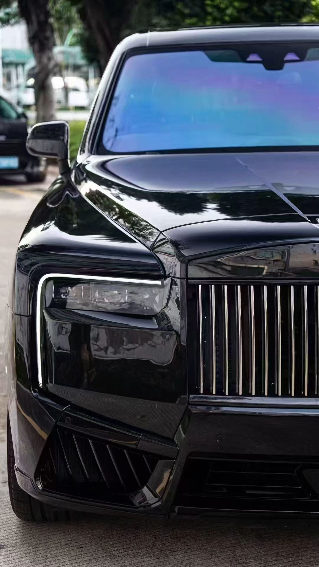 2019-2024 Rolls Royce Cullinan Convert 2025 Cullinan Facelift Full Body Kit With Headlights