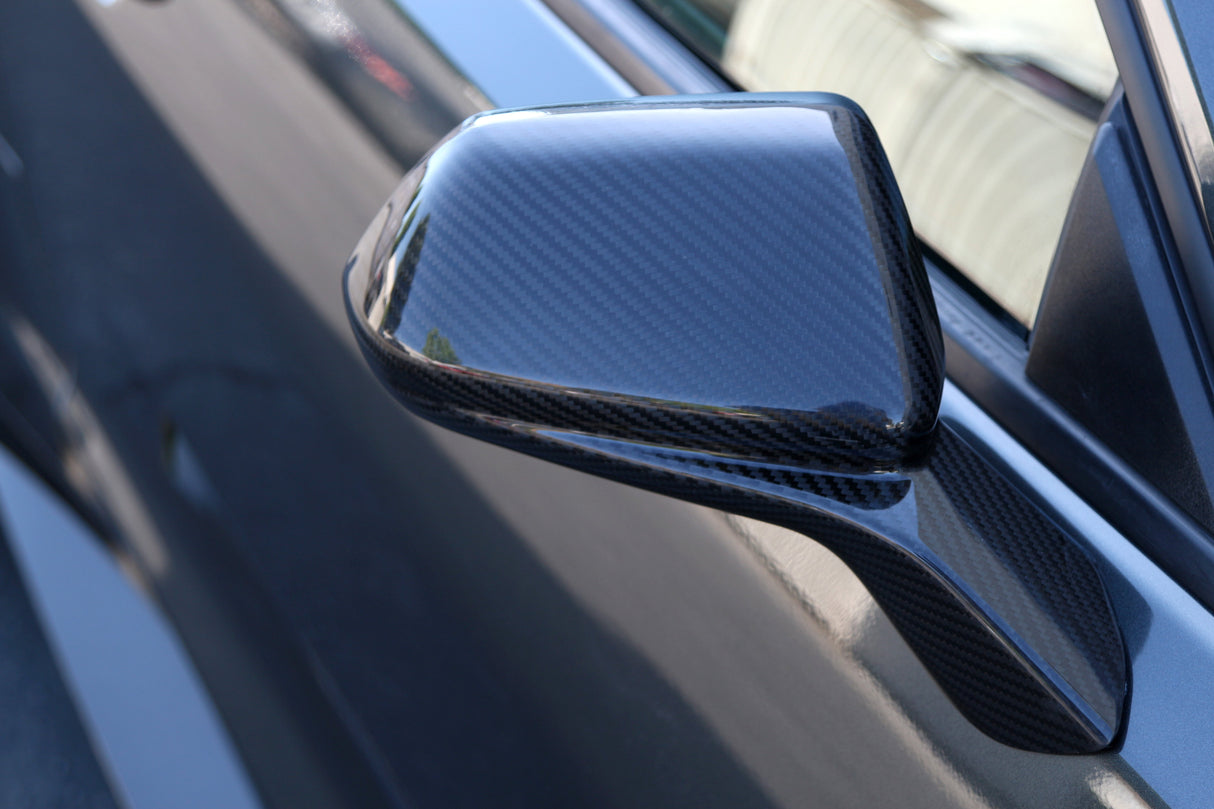Chevrolet Camaro Carbon Fiber Replacement Mirror Covers 2016 - 2024