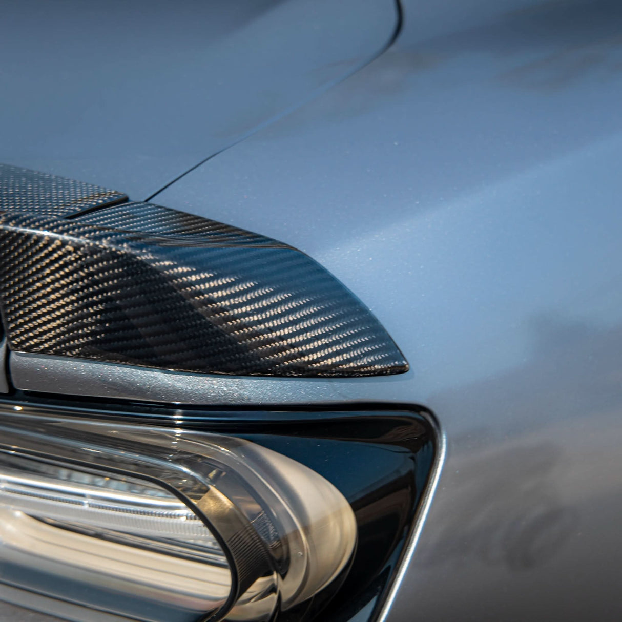 2016-2025 Chevy Camaro Type-SS 1LE Gloss Carbon Fiber 3pc Rear Spoiler