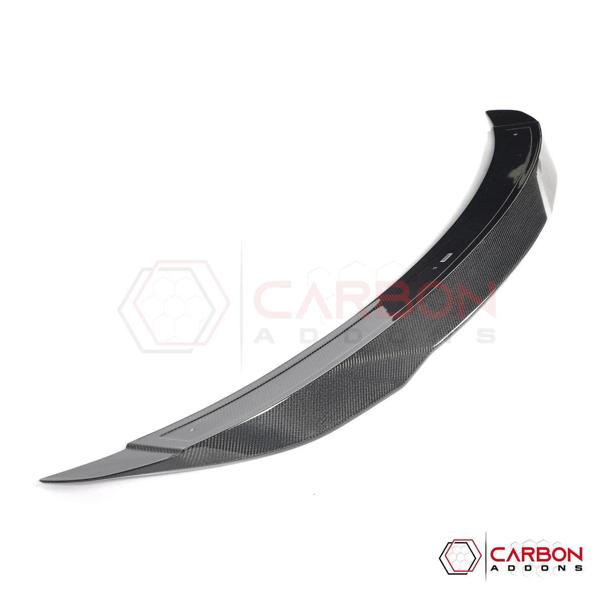 Low-Profile Carbon Fiber Ducktail Spoiler for 2024+ Ford Mustang GT & EcoBoost