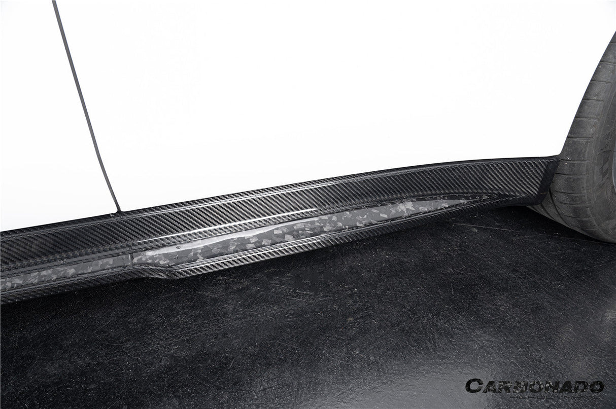 2010-2016 Porsche Panamera 970 SD Style Dry Carbon Fiber Side Skirts