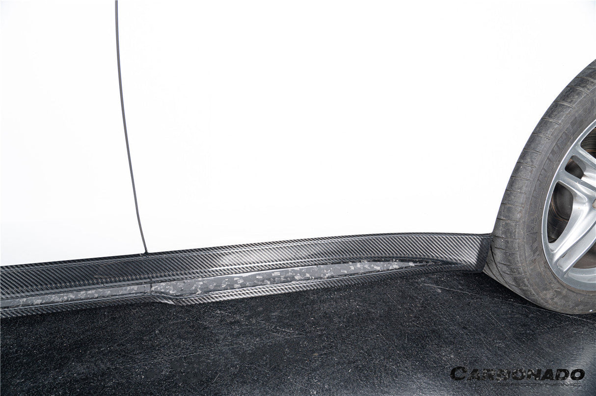 2010-2016 Porsche Panamera 970 SD Style Dry Carbon Fiber Side Skirts