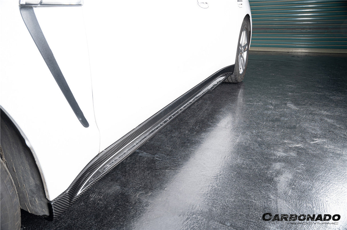 2010-2016 Porsche Panamera 970 SD Style Dry Carbon Fiber Side Skirts