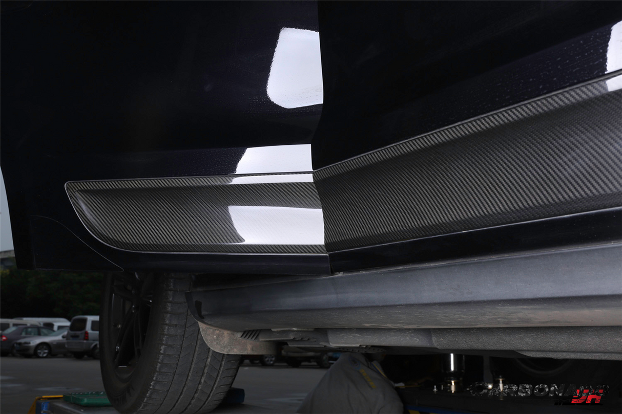 2014-2026 Porsche Macan 95B OE Style Autoclave Carbon Fiber Door Trims | Fits T, S, Turbo, GTS,