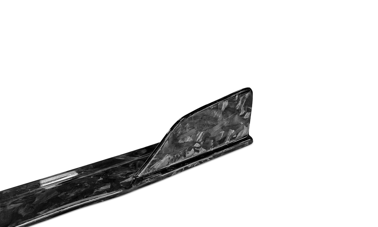 2016-2019 Audi RS7 MAN Style Dry Carbon Fiber Side Skirts