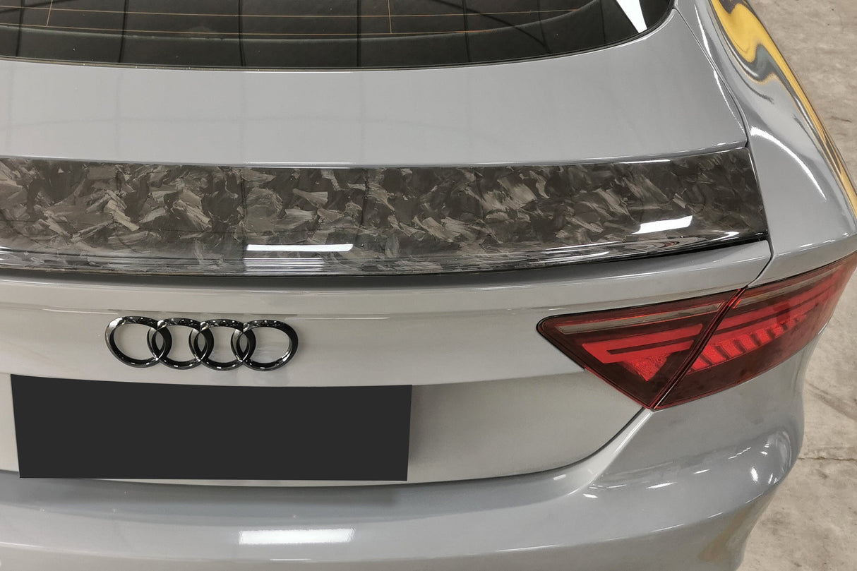 2014-2018 Audi RS7 A7 S7 MAN Style Dry Carbon Fiber Trunk Spoiler