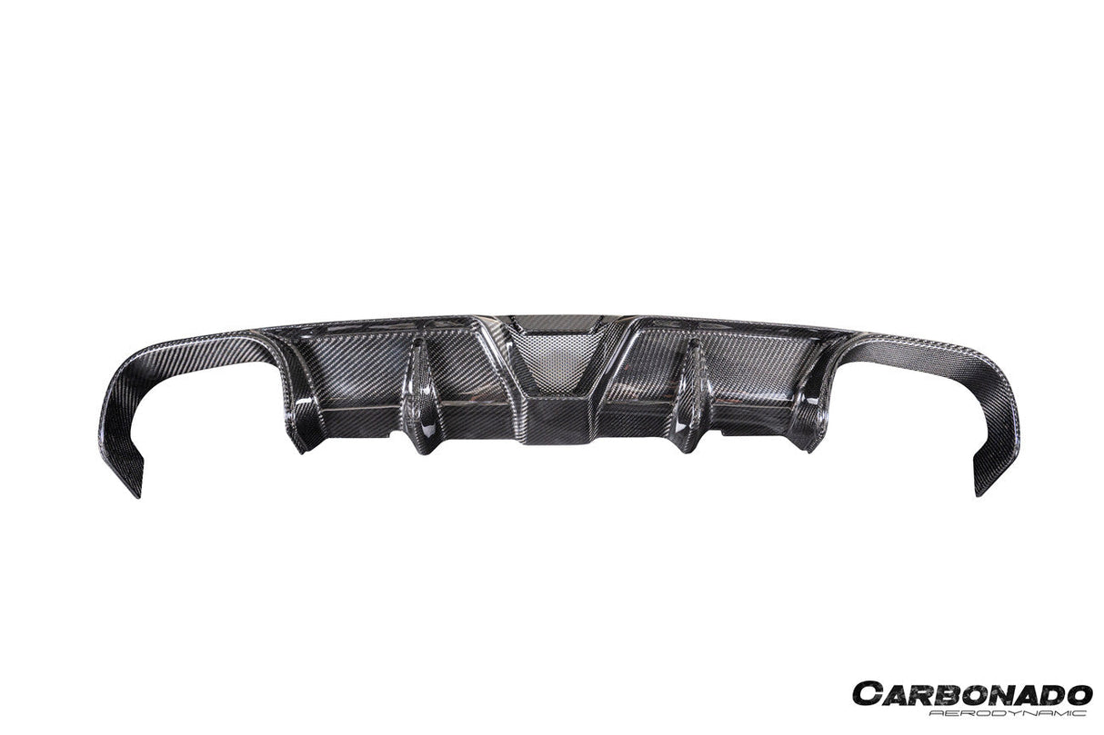 2017-2019 Porsche 911 991.2 Carrera KA Style Dry Carbon Fiber Rear Lip Diffuser