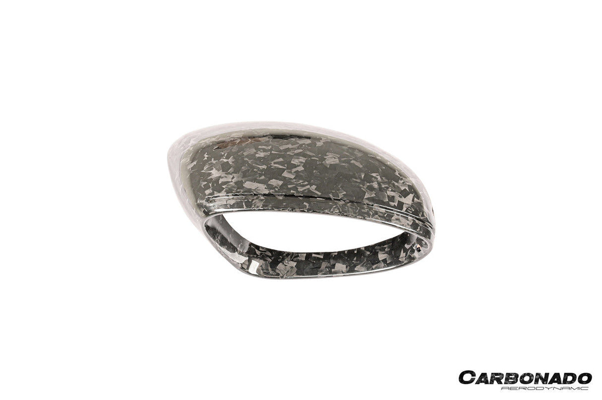 2017-2025 Porsche Panamera 971.1 971.2 976 OEM Style Autoclave Carbon Fiber Mirror Housing Replacement | Fits S, 4S, GTS, Turbo, Turbo S, E‑Hybrid, SportTurismo LHD