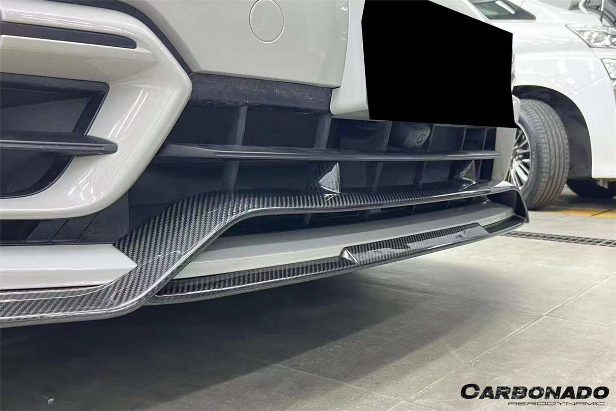 2017-2023 Porsche Panamera 971 GTS KDA Style Dry Carbon Fiber Front Lip