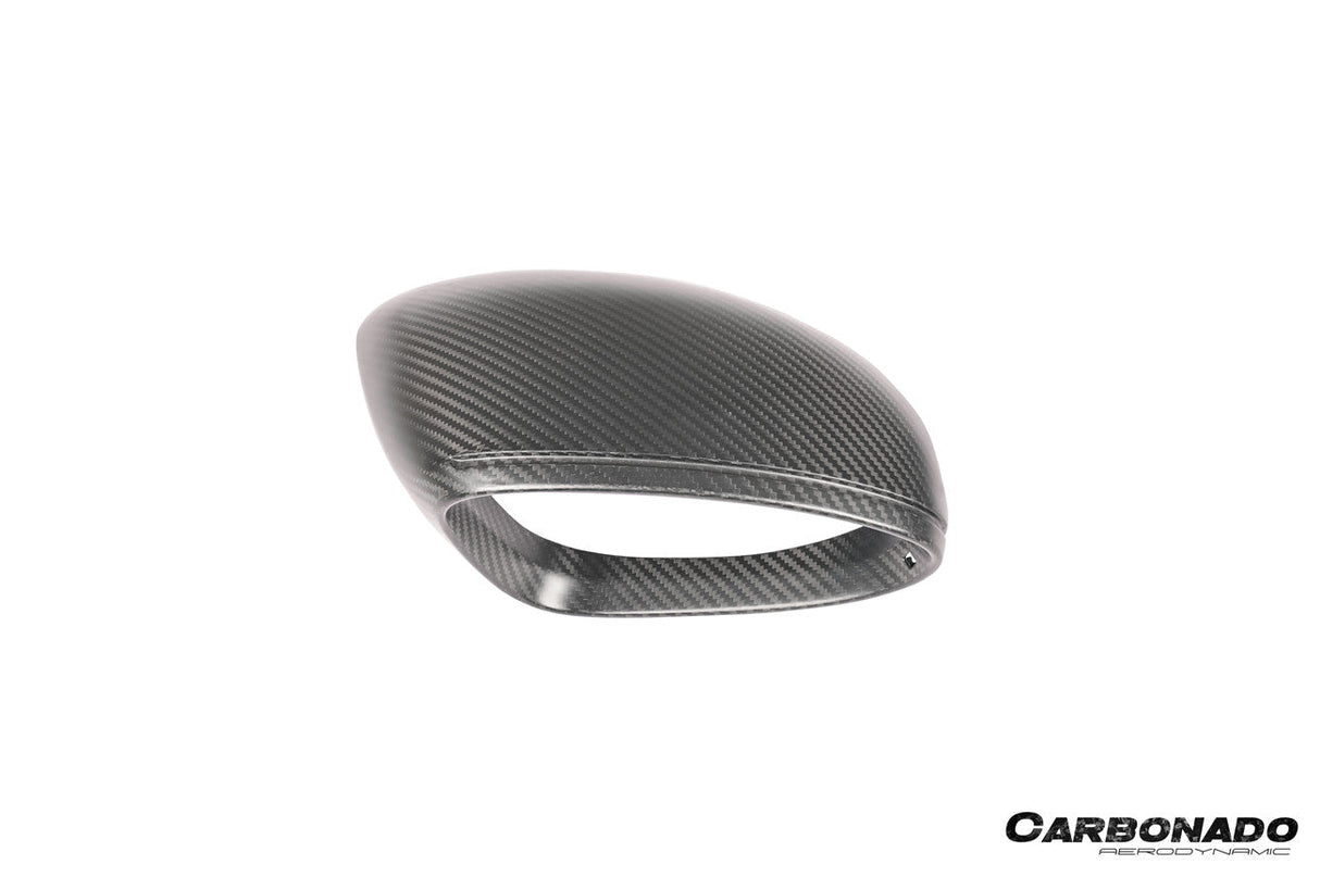 2017-2025 Porsche Panamera 971.1 971.2 976 OEM Style Autoclave Carbon Fiber Mirror Housing Replacement | Fits S, 4S, GTS, Turbo, Turbo S, E‑Hybrid, SportTurismo LHD