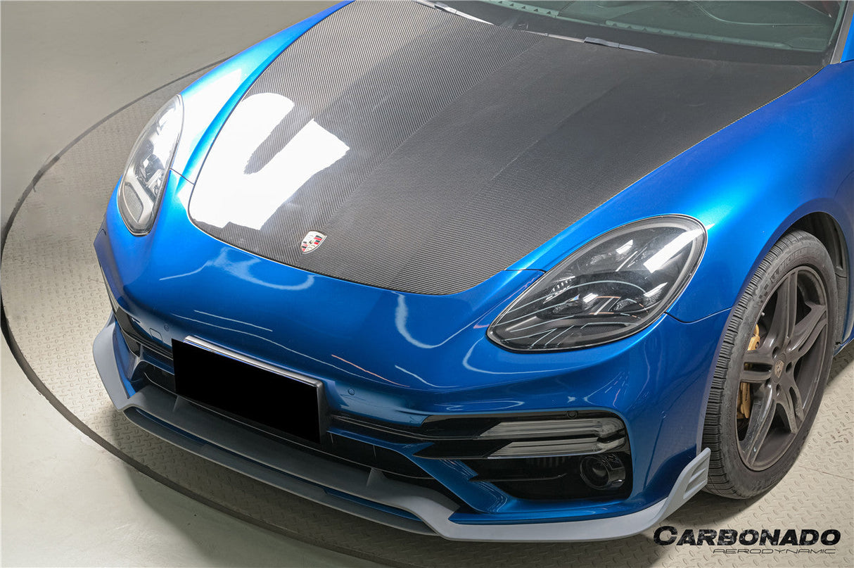 2017-2023 Porsche Panamera 971 4S | Turbo | GTS OEM Style Dry Carbon Fiber Hood