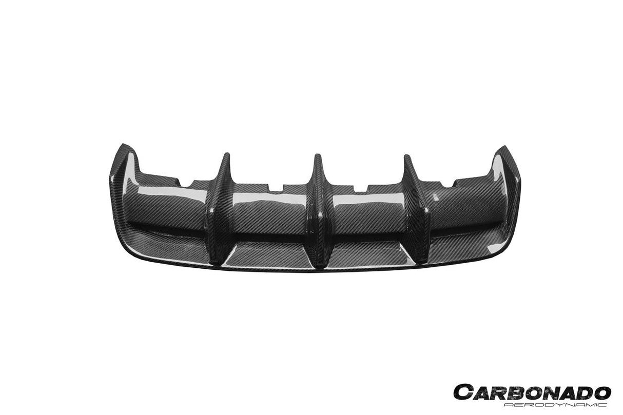2017-2023 Porsche Panamera 971 SD KDA Style Dry Carbon Fiber Rear Diffuser