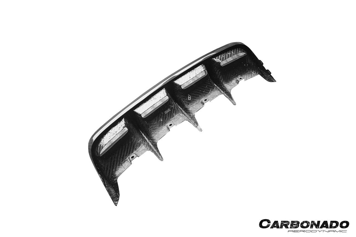 2017-2023 Porsche Panamera 971 SD KDA Style Dry Carbon Fiber Rear Diffuser