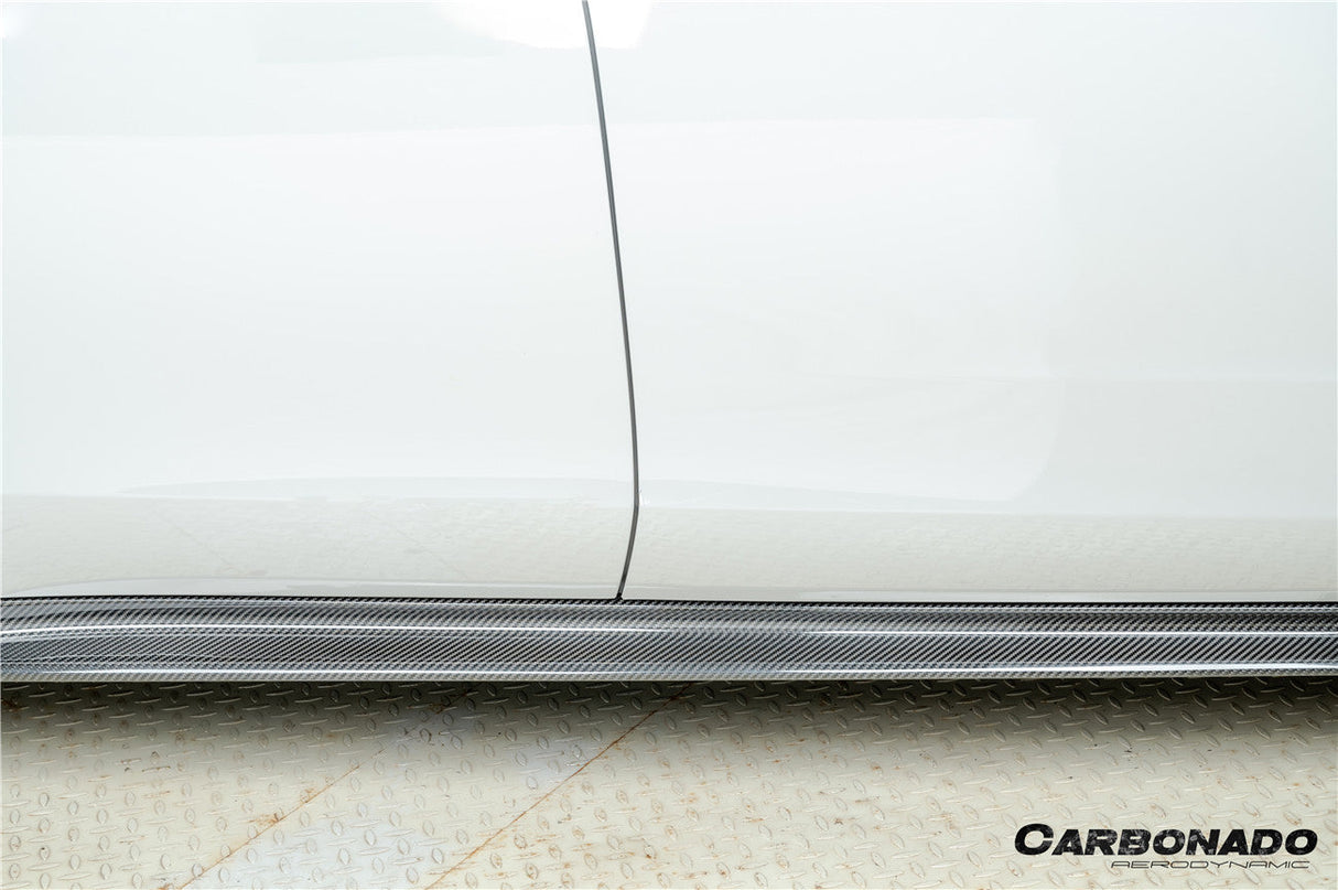2017-2023 Porsche Panamera 971 SD Style Dry Carbon Fiber Side Skirts