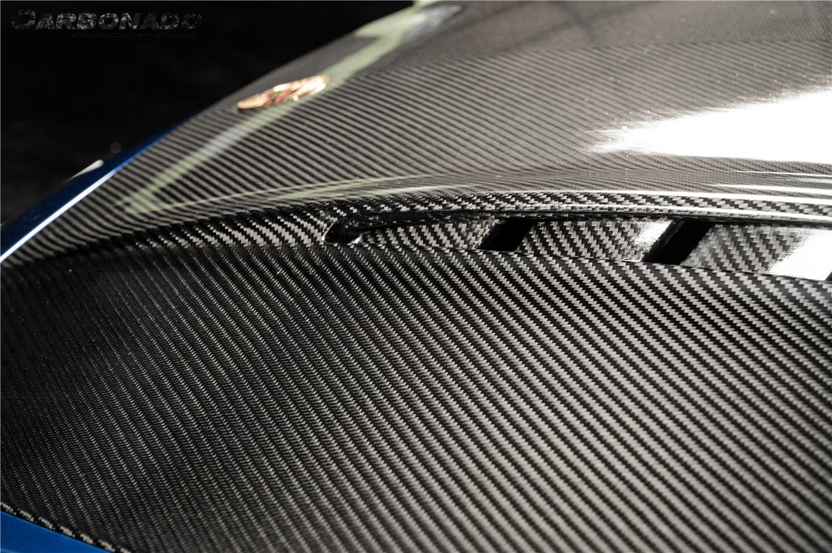 2017-2023 Porsche Panamera 971 4S Turbo SD GTS TP Style Dry Carbon Fiber Hood