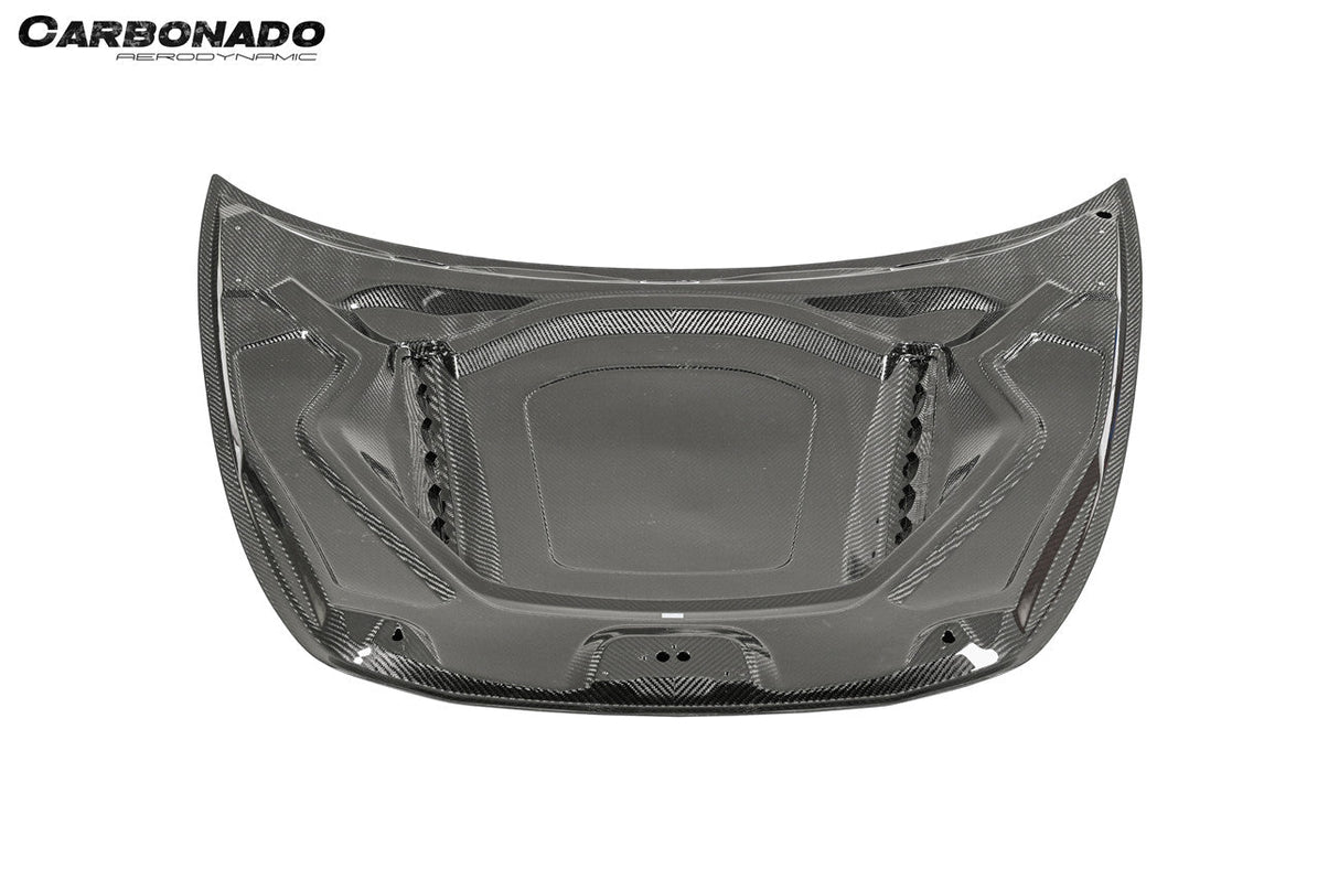 2017-2023 Porsche Panamera 971 4S Turbo SD GTS TP Style Dry Carbon Fiber Hood