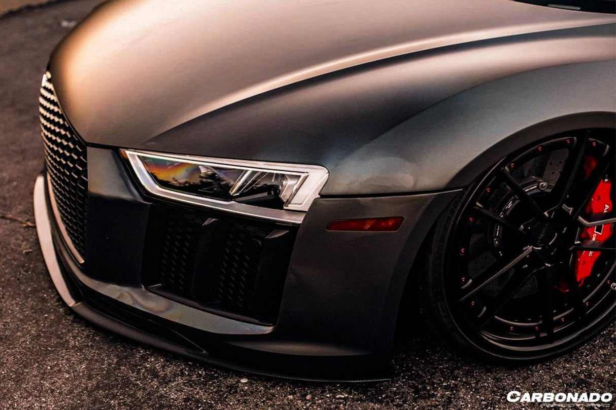 2016-2019 Audi R8 VRS Style Carbon Fiber Front Lip