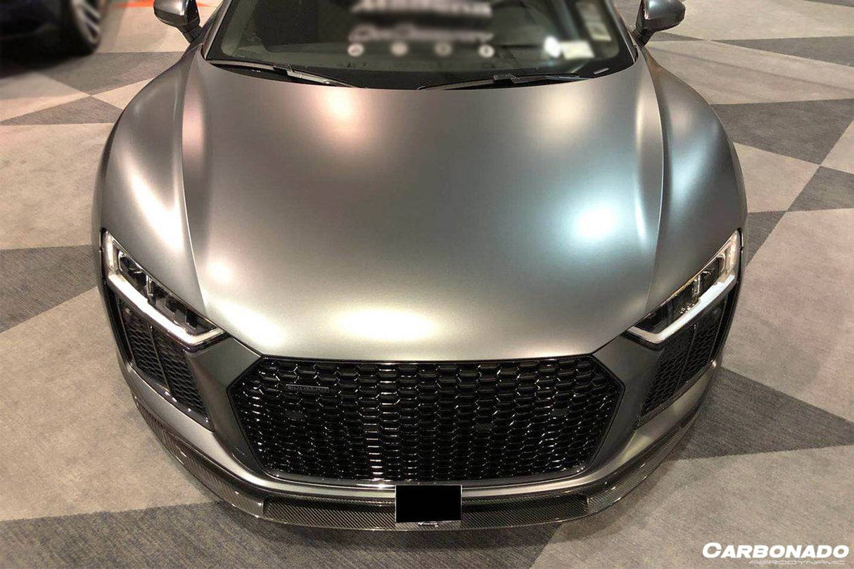 2016-2019 Audi R8 VRS Style Carbon Fiber Front Lip