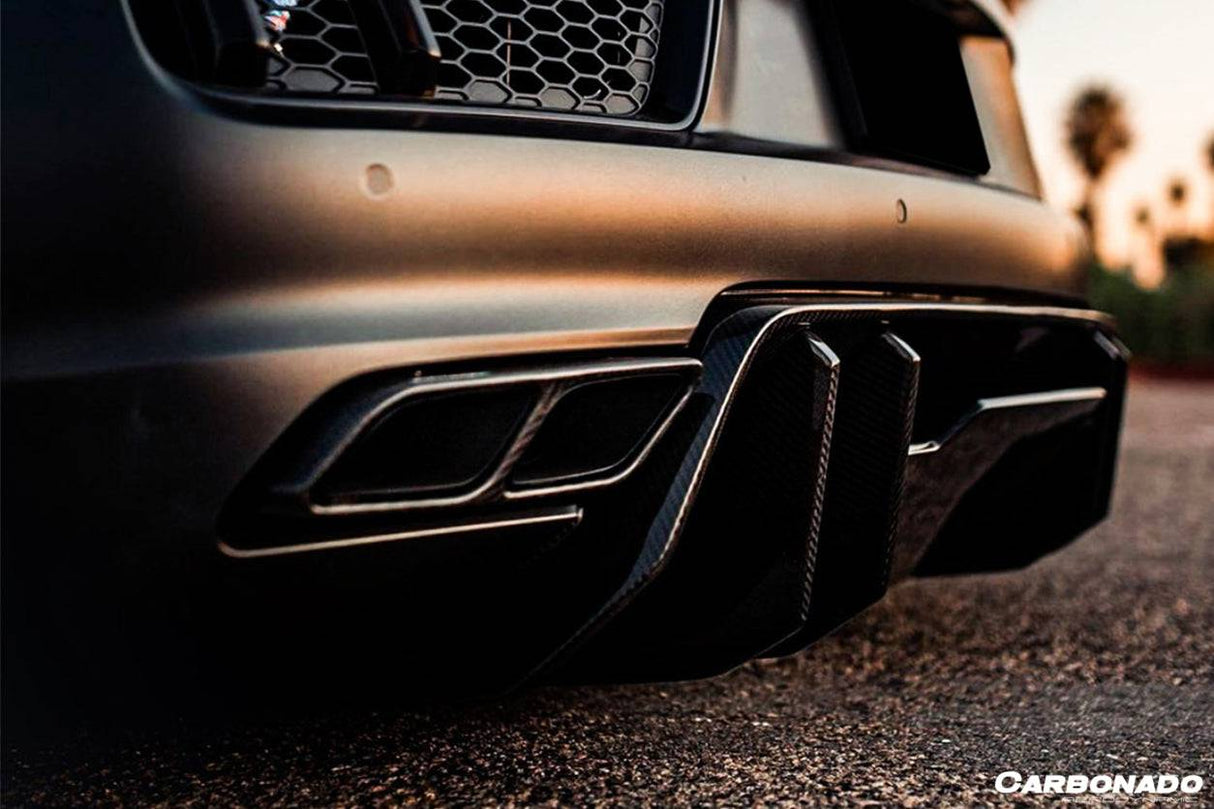 2016-2019 Audi R8 Coupe Spyder VRS Style Carbon Fiber Rear Diffuser