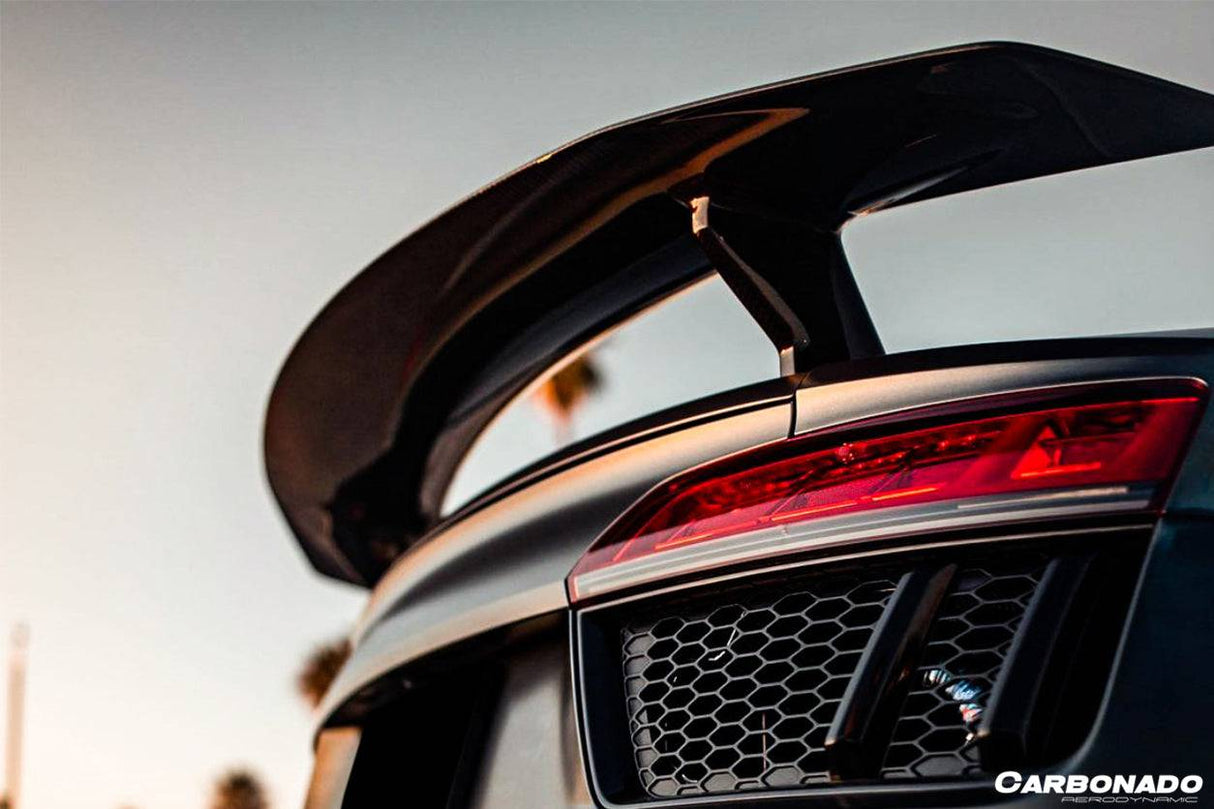 2016-2025 Audi R8 VRS Style Carbon Fiber Trunk Spoiler