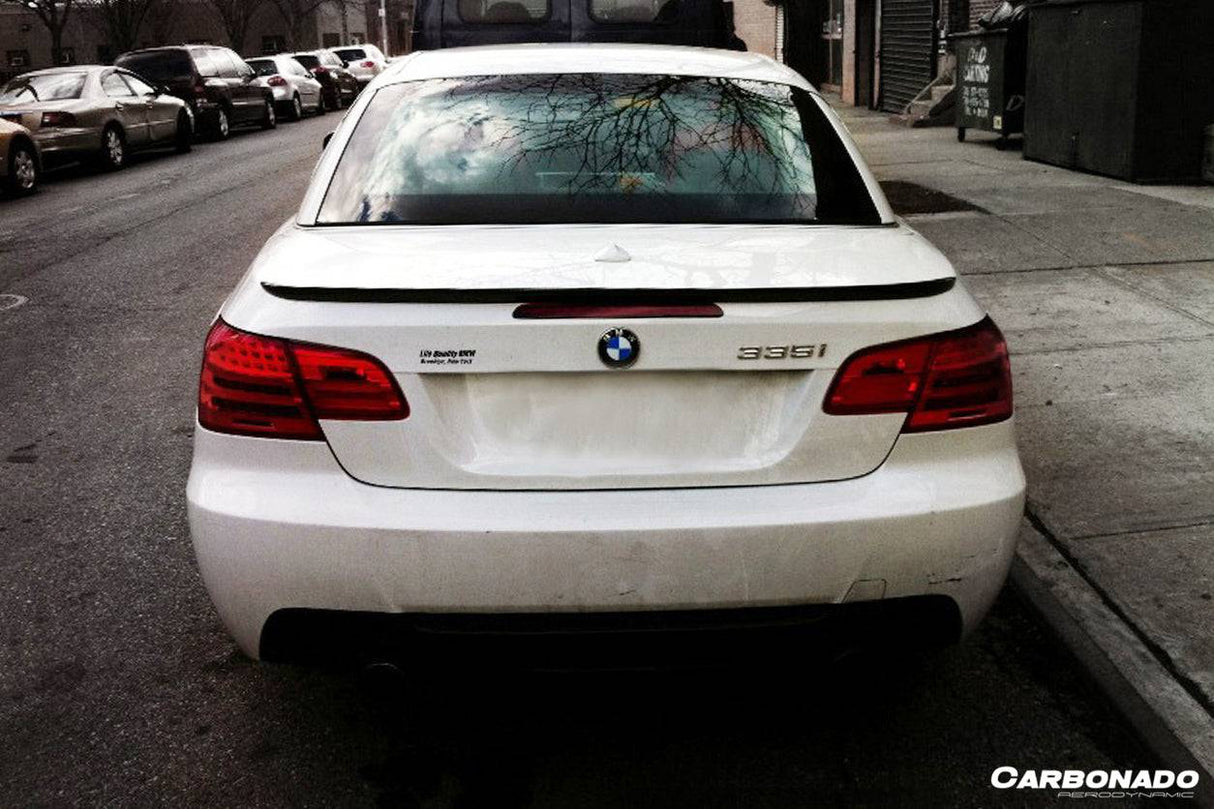 2008-2012 BMW 3 Series M3 E93 Carbon Fiber Trunk Spoiler