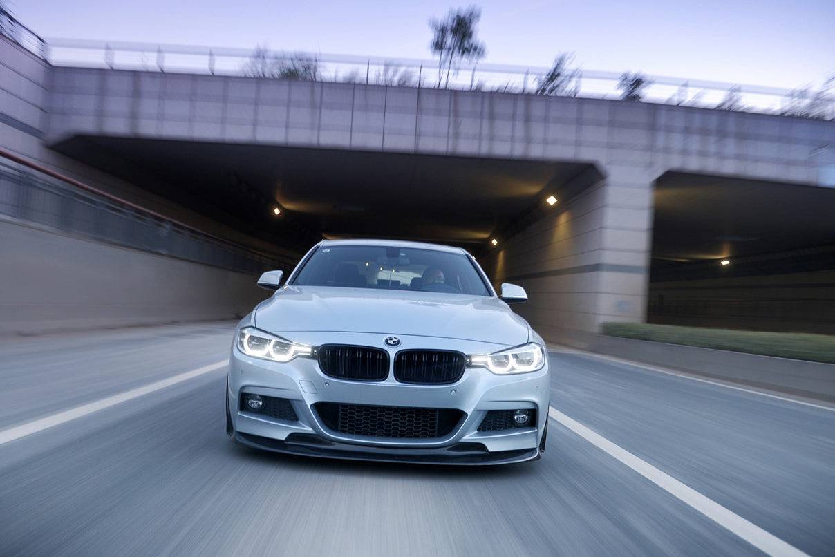 2011-2019 BMW 3 Series F30 F35 M-Tech GV Style Carbon Fiber Front Lip