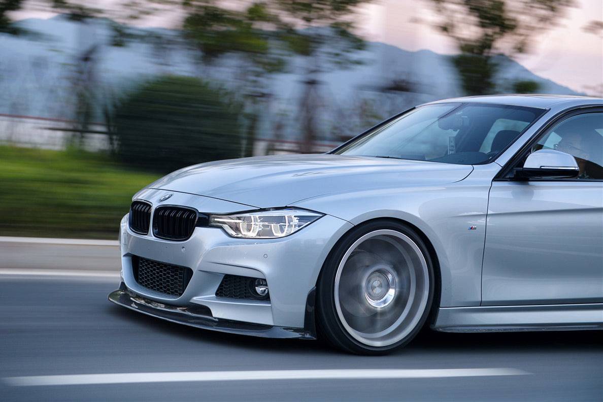 2011-2019 BMW 3 Series F30 F35 M-Tech GV Style Carbon Fiber Front Lip
