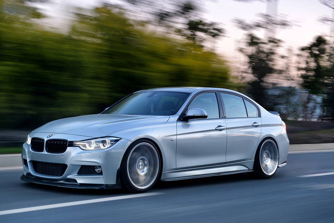 2011-2019 BMW 3 Series F30 F35 M-Tech GV Style Carbon Fiber Front Lip