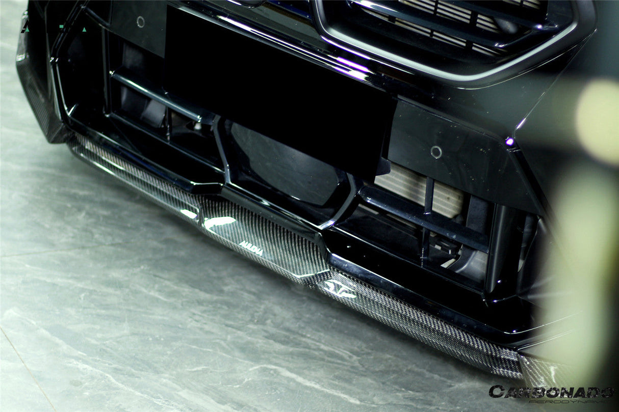 2024-2025 BMW X6M F96 AD Style Dry Carbon Fiber Front Lip