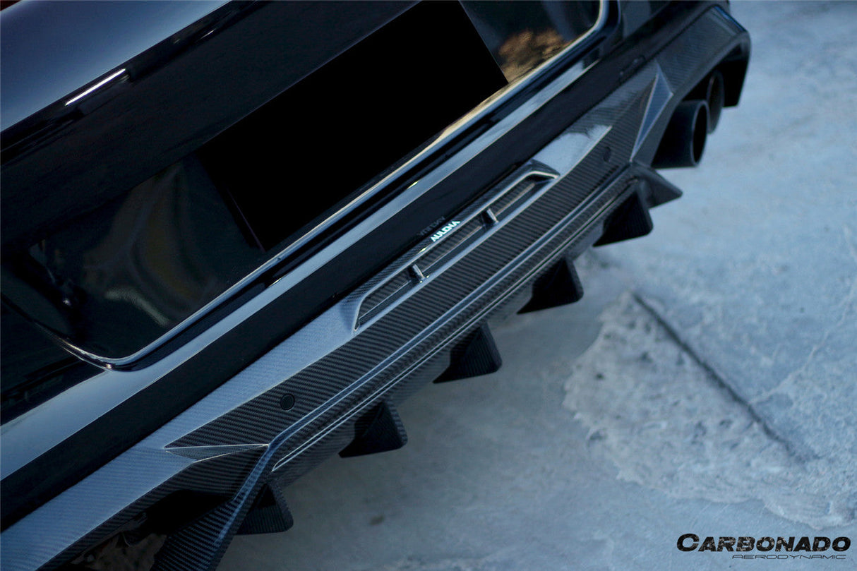 2020-2025 BMW X6M F96 AD Style Dry Carbon Fiber Rear Diffuser Lip