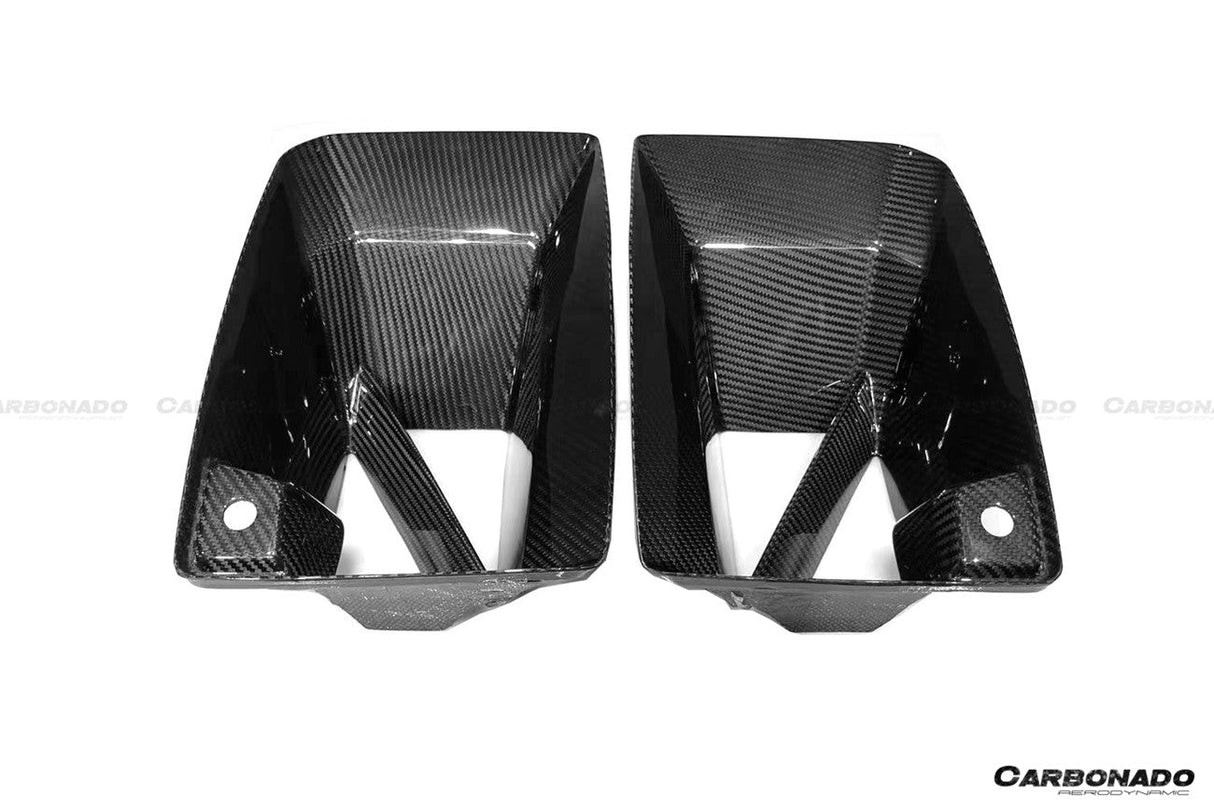 2021-UP BMW M2 G87 OD-MP Style Dry Carbon FIber Front Bumper Air Inlet Trim