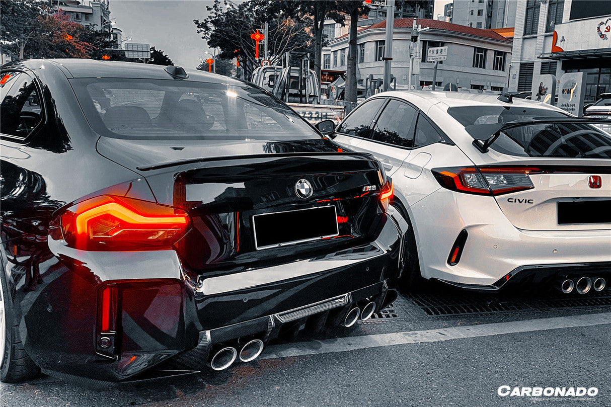 2021-UP BMW M2 G87 OD-R Style Dry Carbon FIber Rear Diffuser Lip