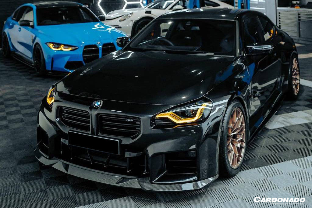 2021-UP BMW M2 G87 OD-R Style Dry Carbon FIber Front Lip