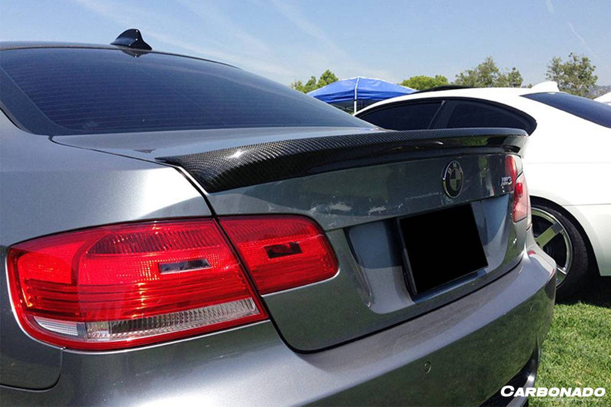 2008-2012 BMW M3 E92 AKM Style Carbon Trunk Spoiler