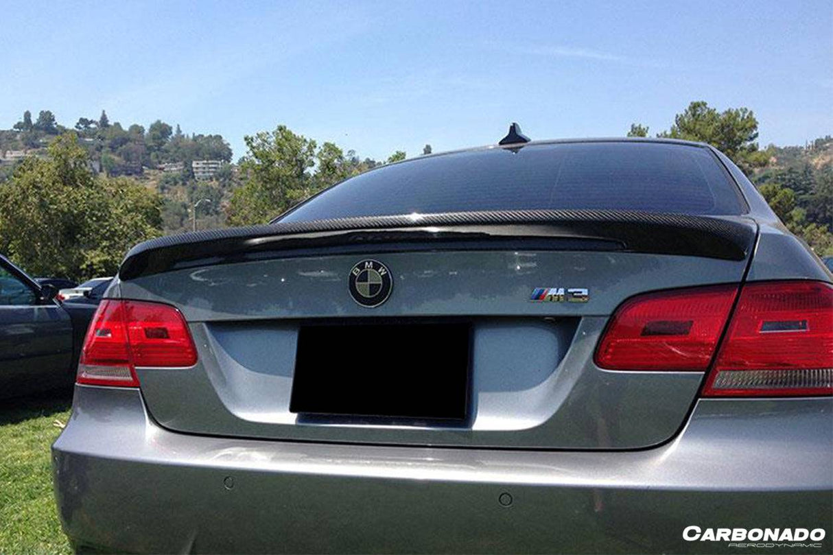 2008-2012 BMW M3 E92 AKM Style Carbon Trunk Spoiler