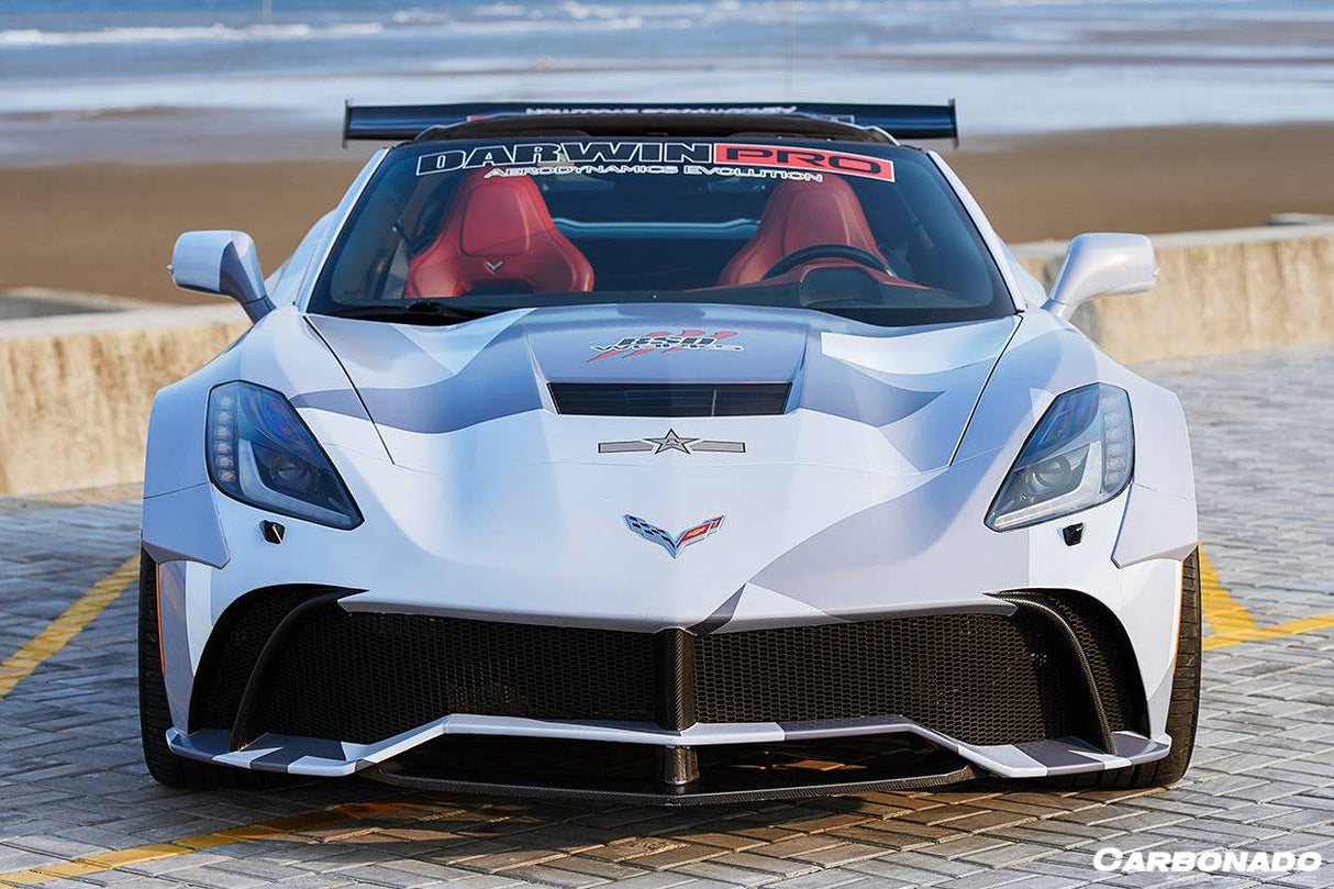 2013-2019 Corvette C7 Z51 OE Style Carbon Fiber Hood Vent