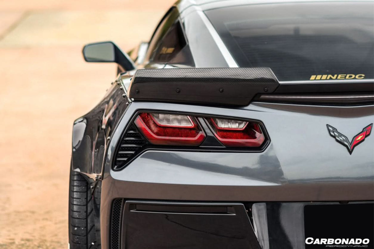 2013-2019 Corvette C7 Z51 Z06 Grandsport Carbon Fiber Trunk Spoiler