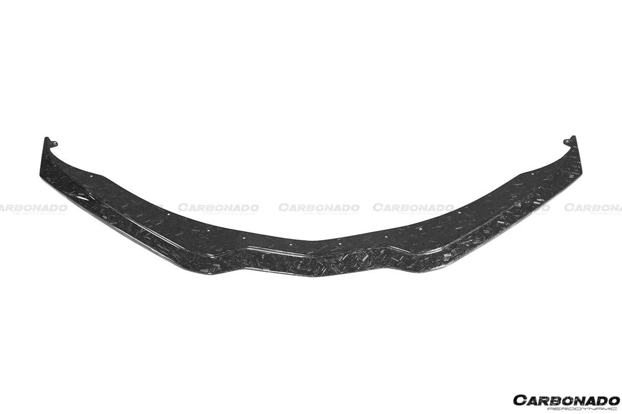 2013-2019 Corvette C7 Z51 Z06 Grandsport Carbon Fiber Front Lip with Caps