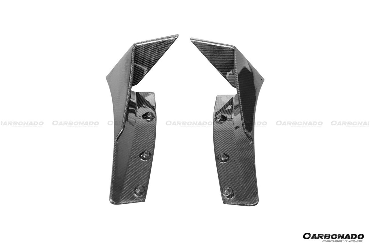 2013-2019 Corvette C7 Z51 Z06 Grandsport Carbon Fiber Front Lip Winglets
