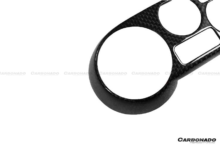 2015-2020 Ferrari 488 GTB Spider Dry Carbon Fiber AC Control Panel Cover