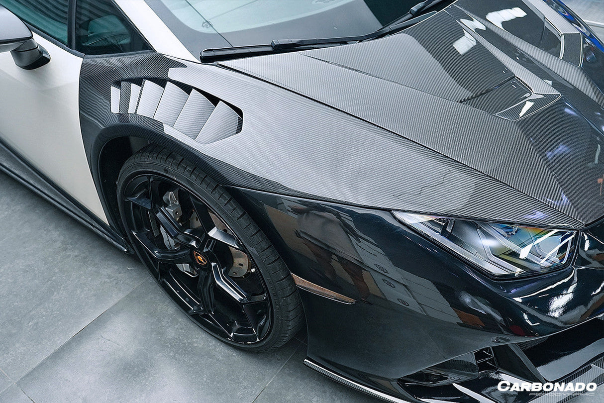 2015-2025 Lamborghini Huracan VRS Style Front Fender | Fits LP610, LP580, Evo, Tecnica