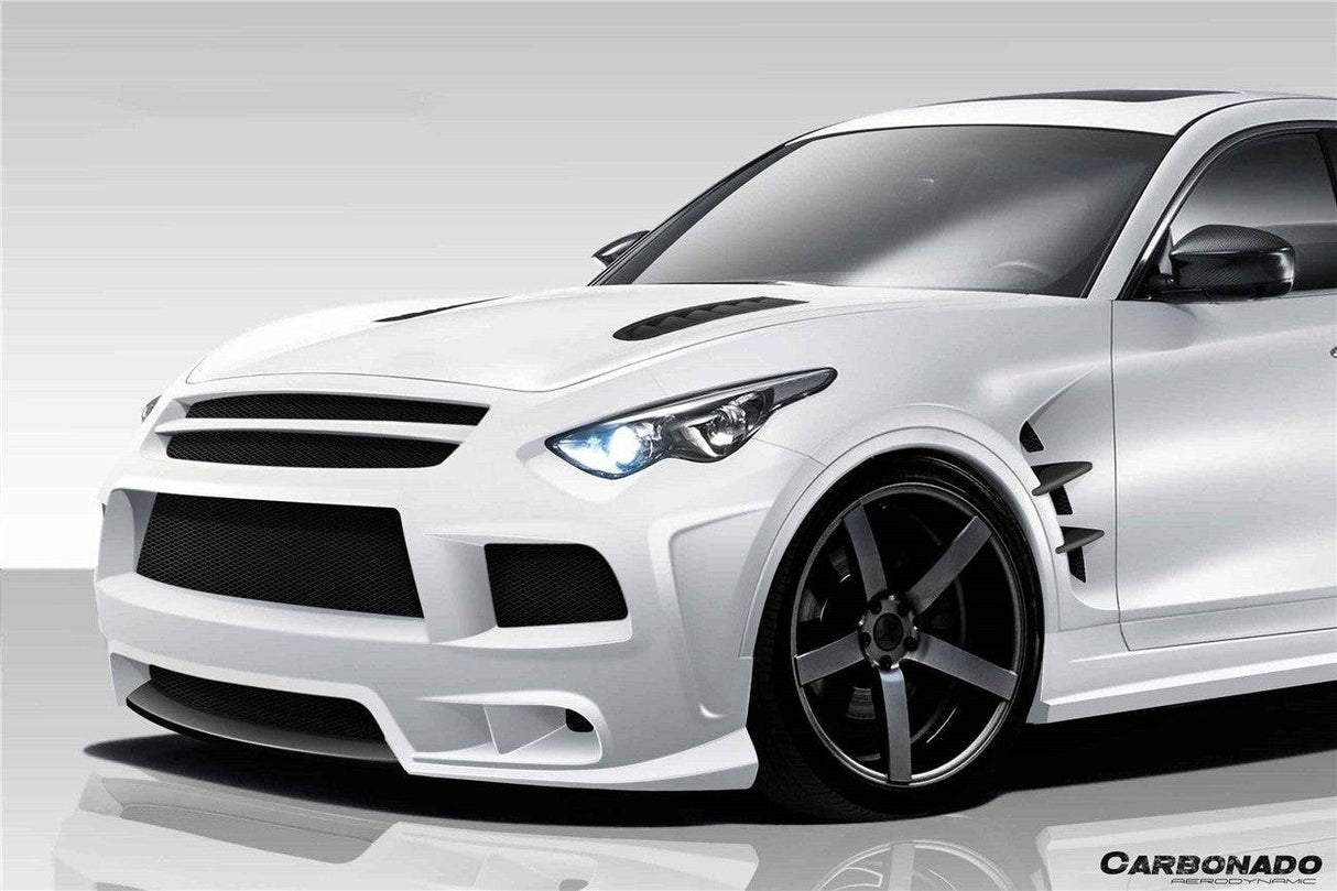 2009-2017 Infiniti Fx 35 50 QX70 UM Style Hood