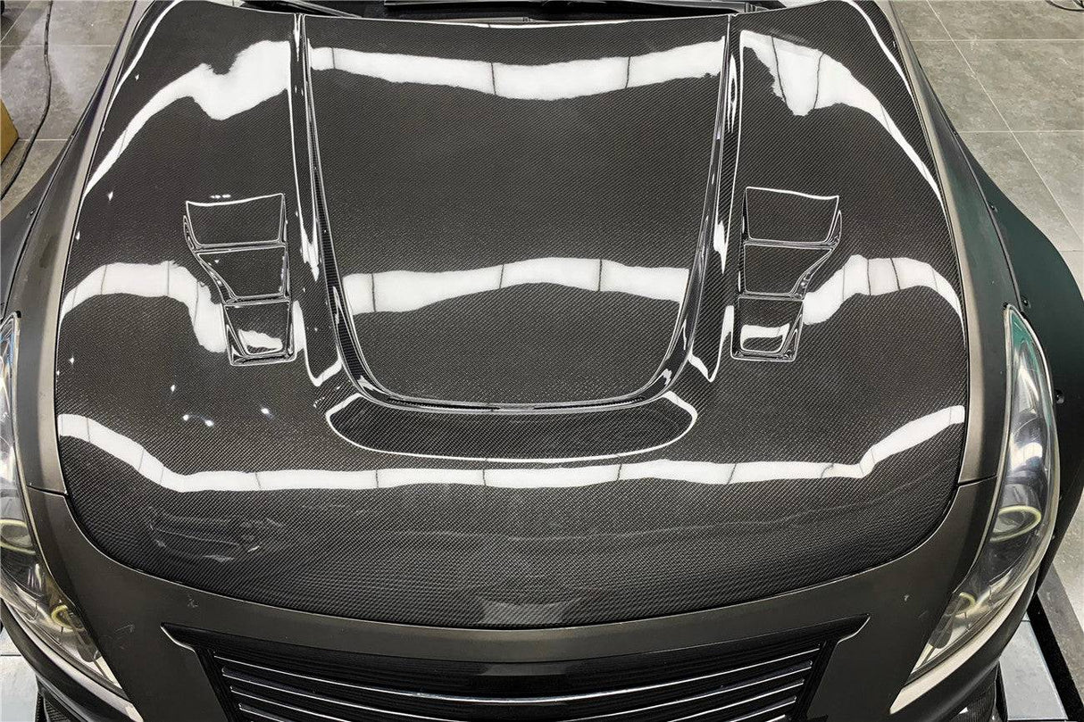 2010-2013 Infiniti G25 G37 Sedan BKSS Style Hood