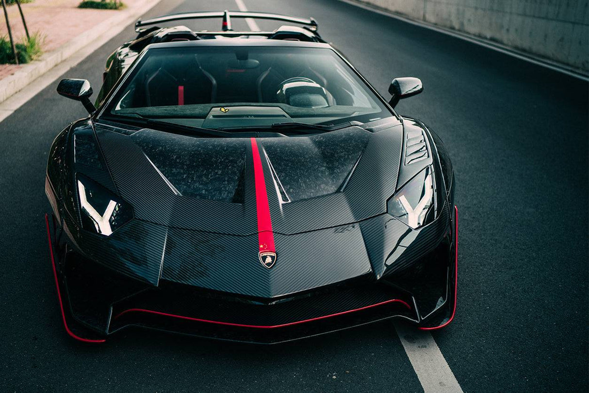 2011-2021 Lamborghini Aventador LP700 LP740 Coupe Roadster Carbon Fiber Hood