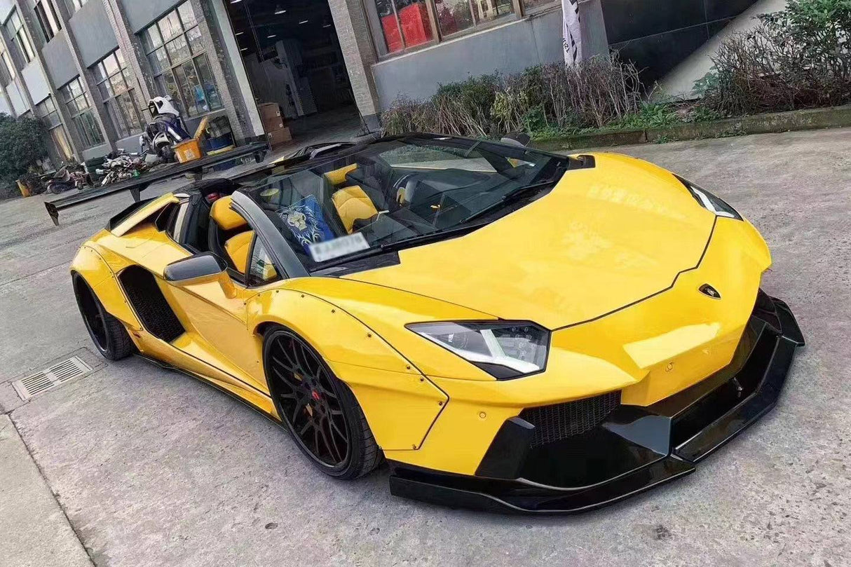 2011-2016 Lamborghini Aventador LP700 Coupe Roadster DE Style Side Skirt