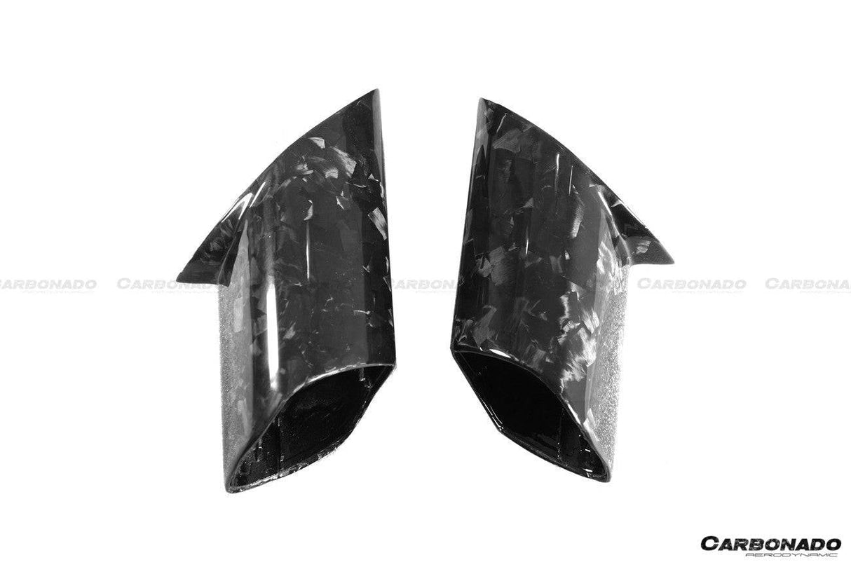 2011-2022 Lamborghini Aventador Dry Carbon Fiber Mirror Cover Replacement Carbonado (OEM)| LP700, LP720, LP740, LP750, ,SVJ
