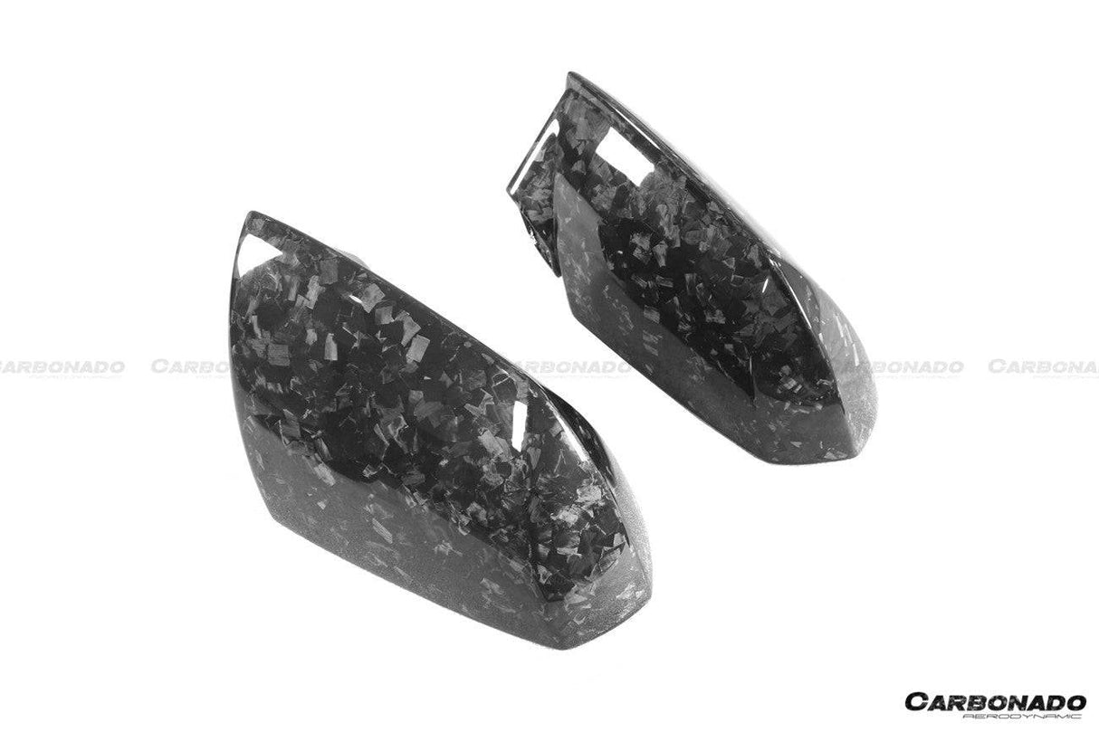 2011-2022 Lamborghini Aventador Dry Carbon Fiber Mirror Cover Replacement Carbonado (OEM)| LP700, LP720, LP740, LP750, ,SVJ