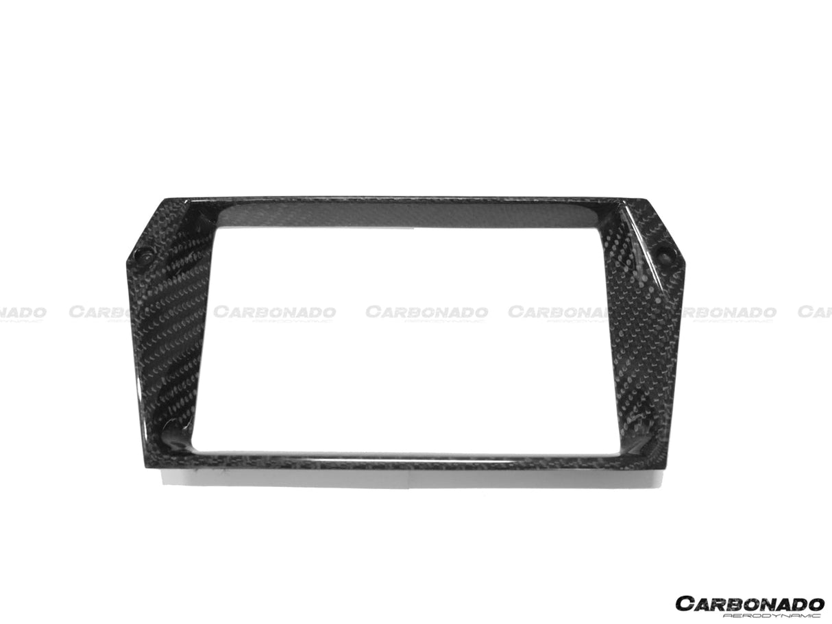 2011-2016 Lamborghini Aventador LP700 LP720 LP750 SV OE Style Carbon Fiber Navigation Screen Panel (2PCS)