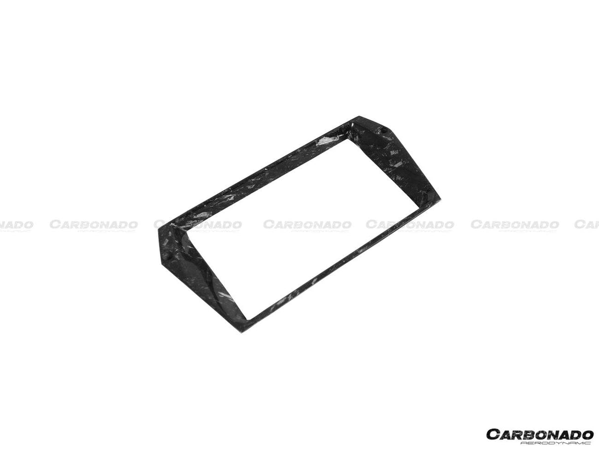 2011-2016 Lamborghini Aventador LP700 LP720 LP750 SV OE Style Carbon Fiber Navigation Screen Panel (2PCS)