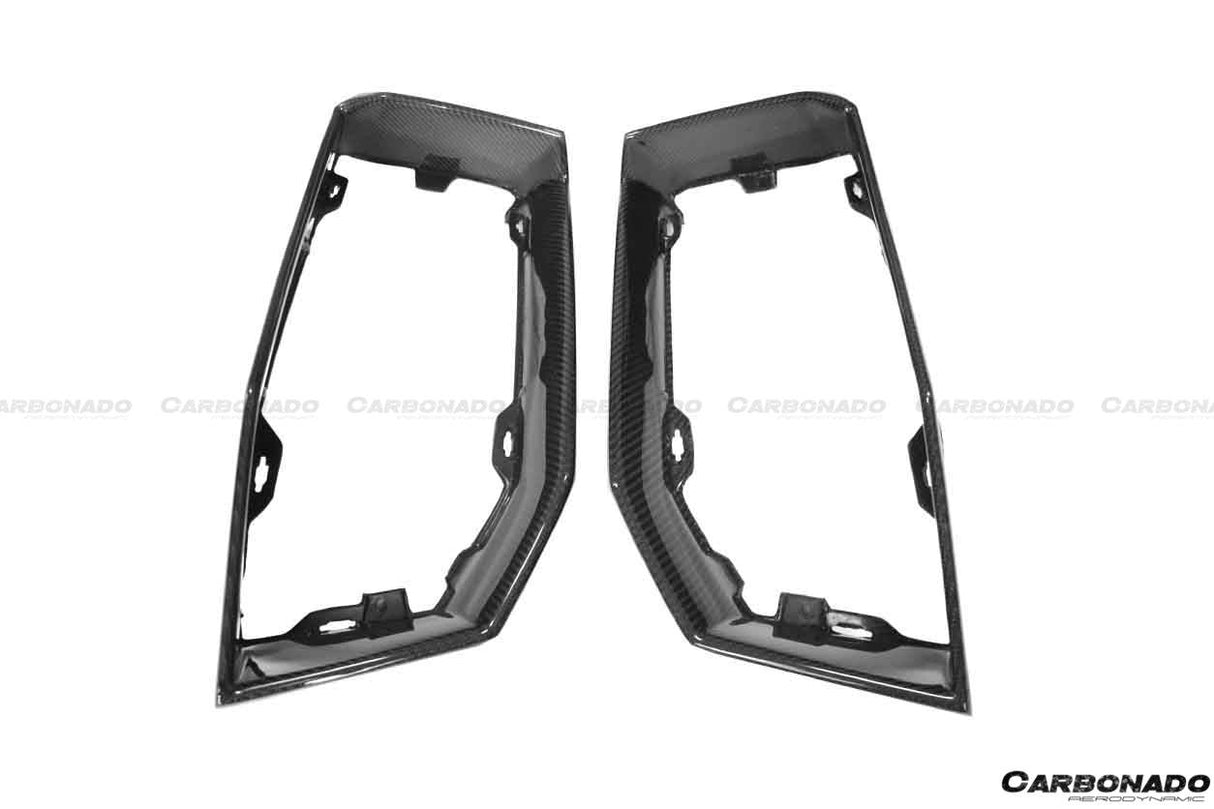 2011-2016 Lamborghini Aventador LP700 Coupe Roadster Oem Style Carbon Fiber Rear Bumper Grille